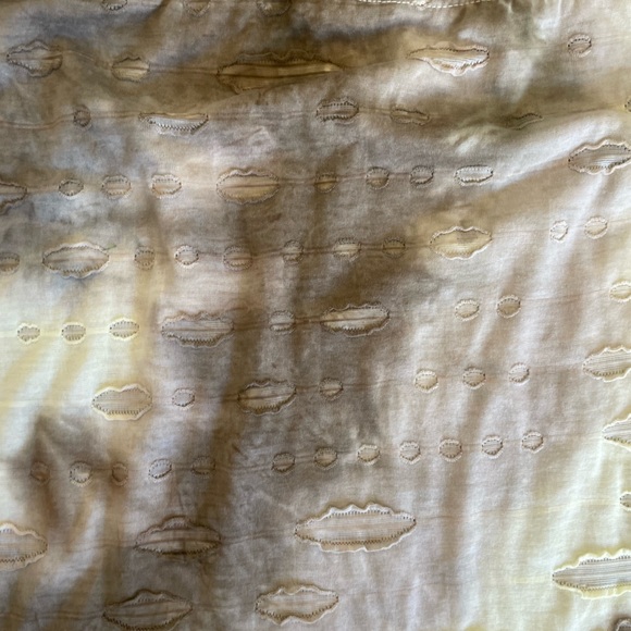 Beige Grey Cut Out Distressed co ord - Picture 2 of 3